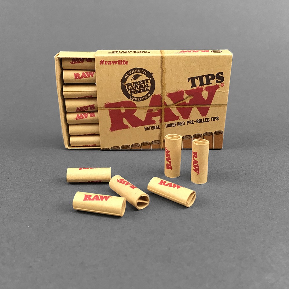 RAW PreRolled Tips Einweg Filter