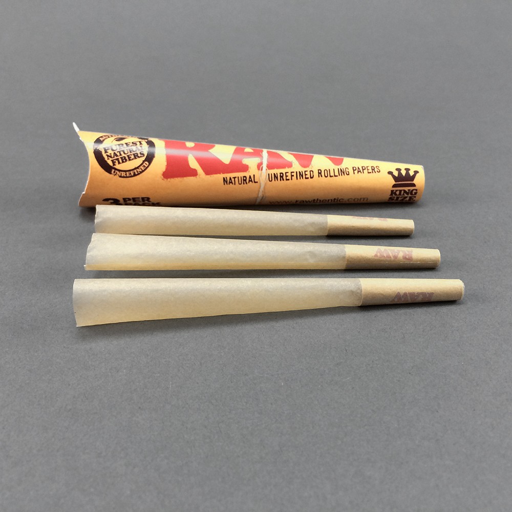 RAW Cones King Size, 3er Pack Prerolled Papers